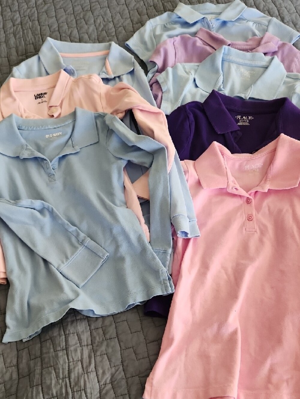 Girl Uniform Polo Shirts - Picture 3 of 4